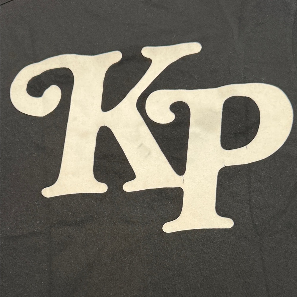 Kenzo Black Tee with White Logo (Oversized) - Picture 4 of 4